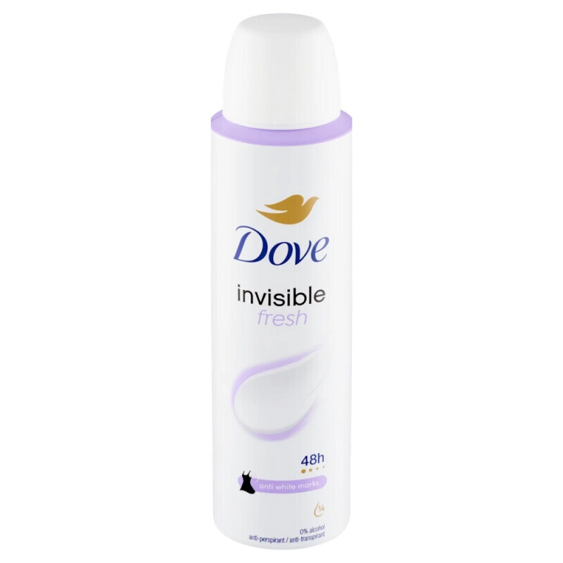 Dove 150ml Spray AP F Invisible Fresh (6/bal)