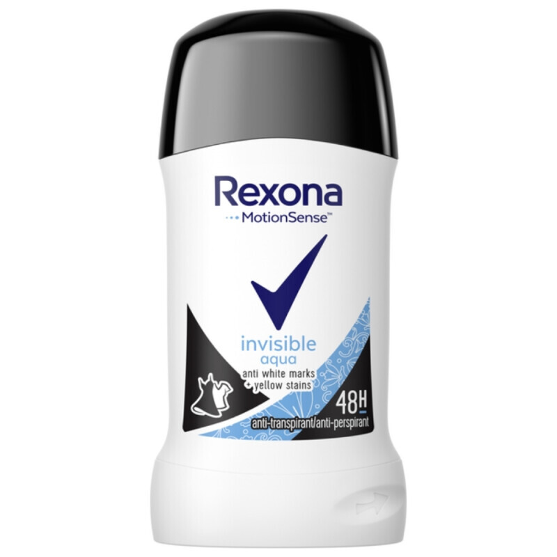 Rexona 50ml Stick AP Invisible Aqua (6/bal)