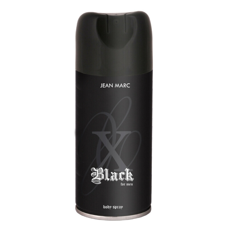 Jean Marc 150ml Deospray Black (12/bal)