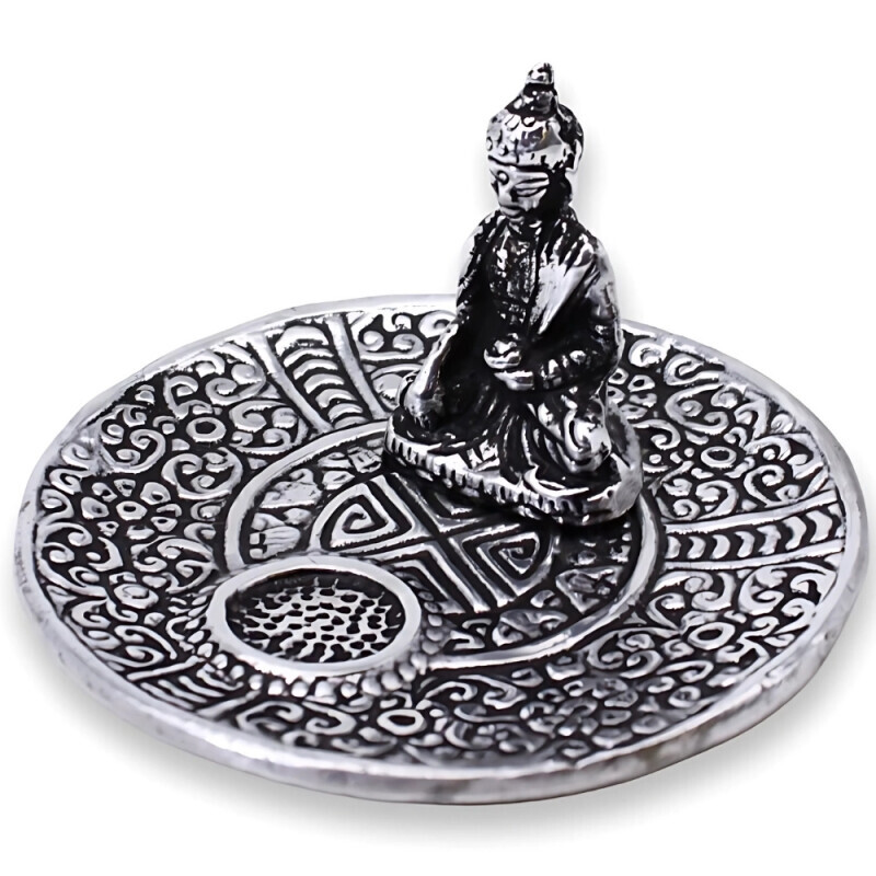 Stojánek na vonné františky Budha(100/krt)