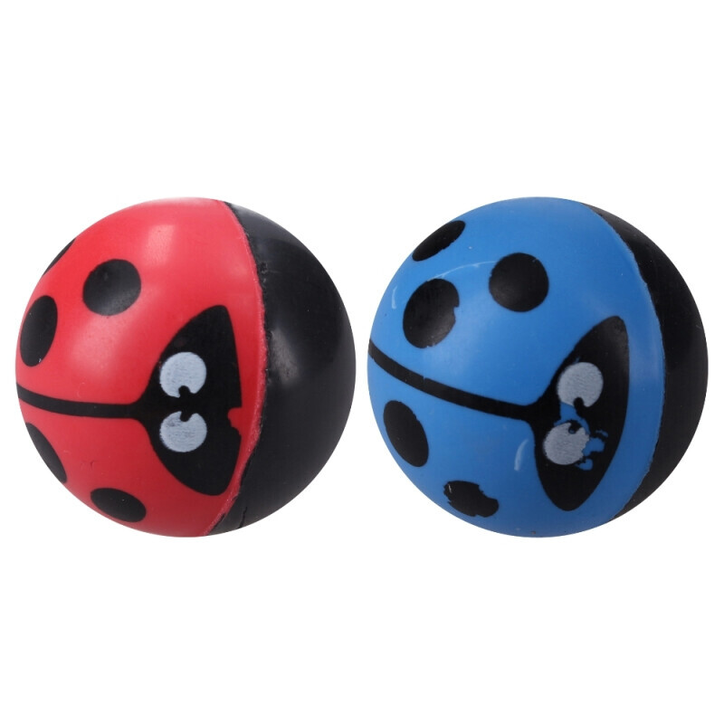 Koule skakačí Beruška 3.2cm Mix (60/bal 900/krt)