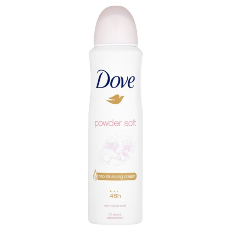Dove 150ml Spray AP F Invisible Powder Soft (6/bal)