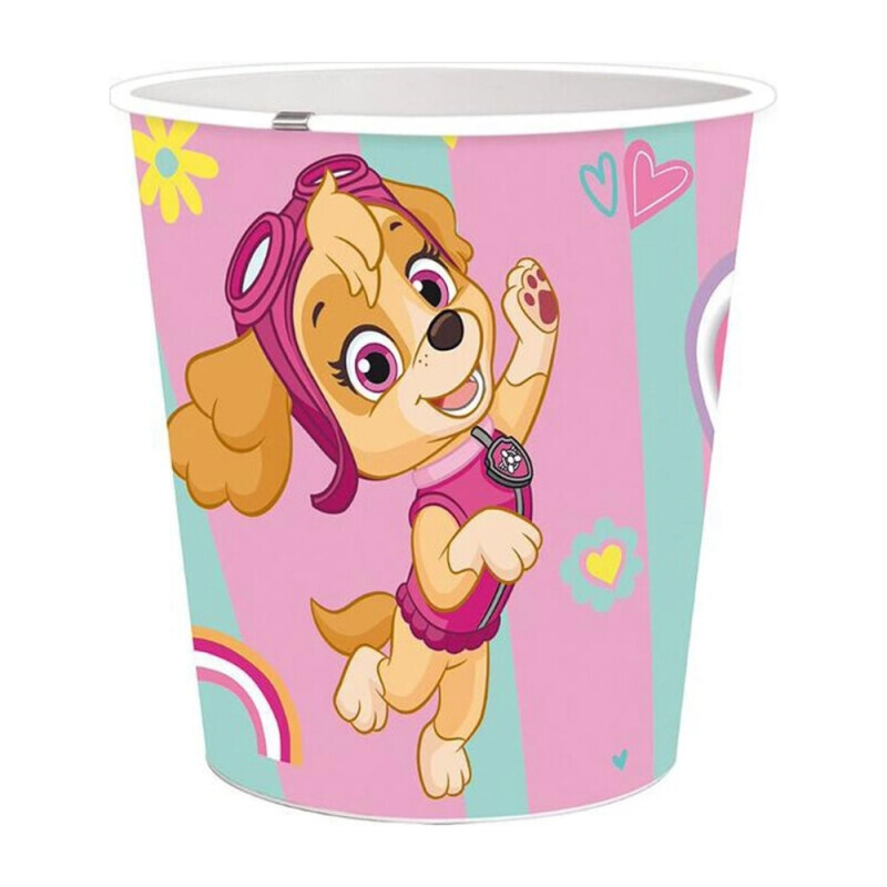 Koš Na Odpadky Paw Patrol 5L,Prů.21Cm,Plast,Růžová(48/bal)