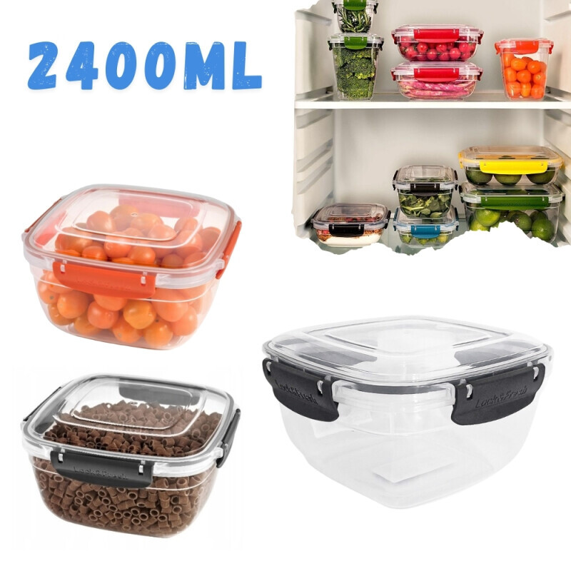 Dunya Dóza plast L&F square 2,4l (12/krt)