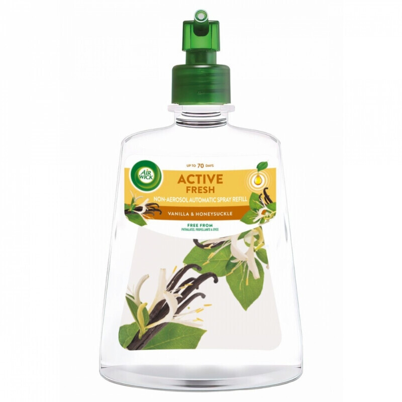 Airwick 228ml Active Fresh náplň Jarní vánek a vanilka (4/krt)