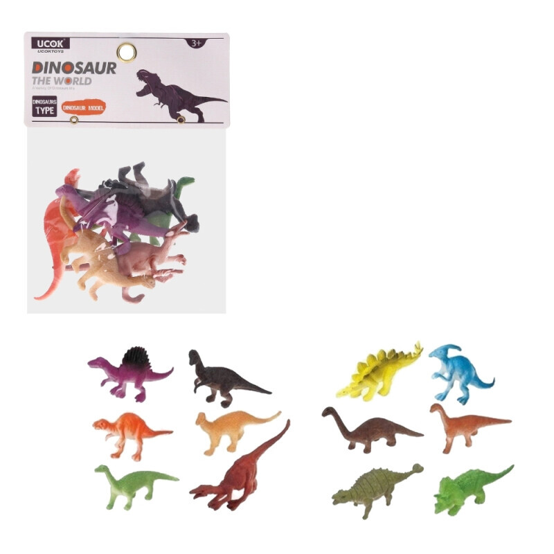 Figurky Dinosaur Svět 12ks 7cm (72/bal 144/krt)