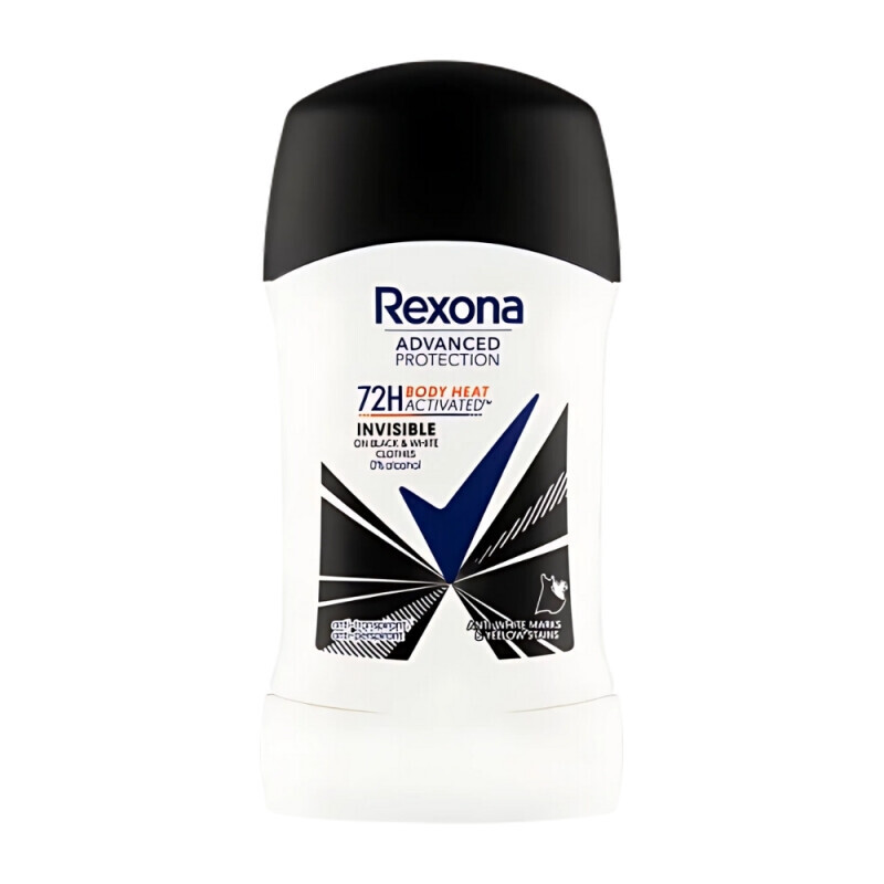 Rexona 50ml Stick AP Invisible B&W (6/bal)