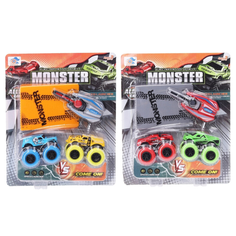 Monstertruck vystřelovací 2ks 6.5cm 2ass (48/bal 96/krt)