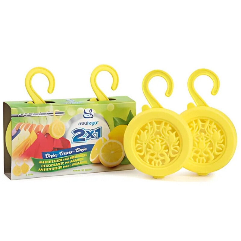 Amahogar Air Fresherners 2x1 věšák Lemon (12/bal 336/krt)