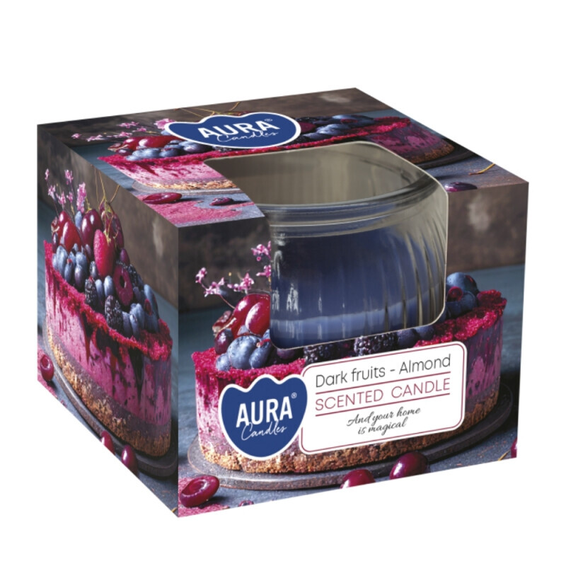 Bispol Svíčka ve skle SN69/80g dark fruits-almond(6/krt)