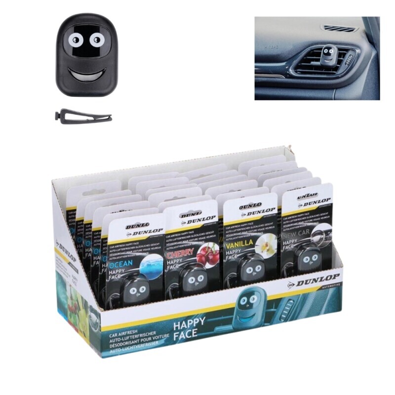 Dunlop Car Airfresh Smile 4ml 4Vůně N (24/krt)