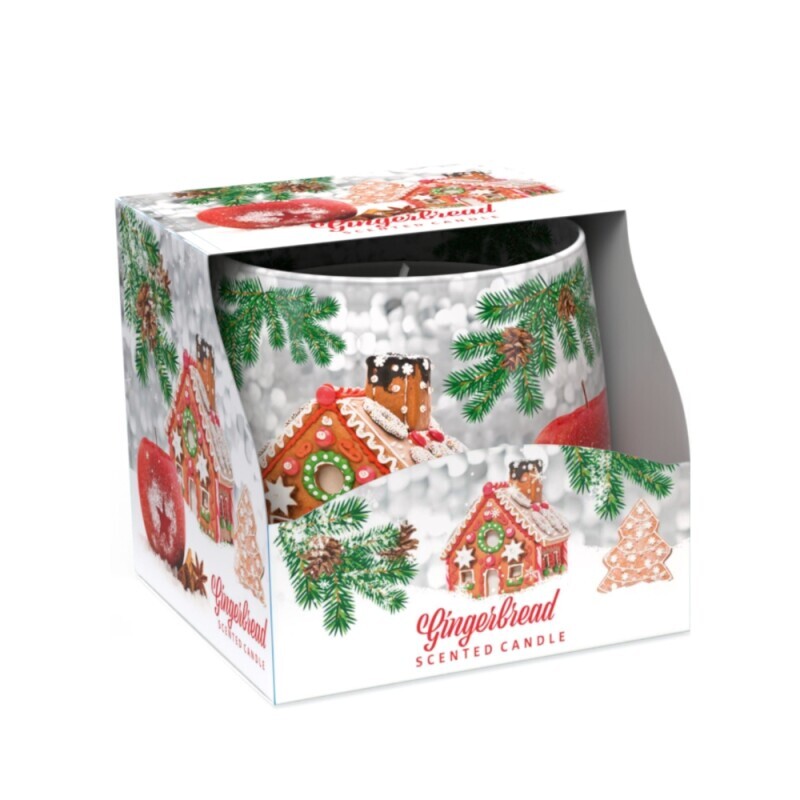 Santo 100g svíčka ve skle Gingerbread (12/krt)
