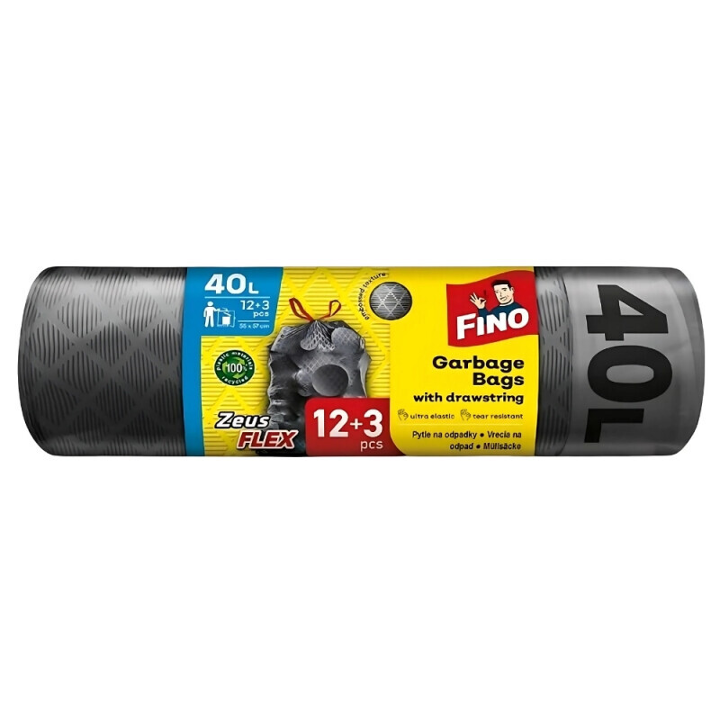 Fino LD Pytle Zeus FLEX zatahovací 40L, 12+3 ks, 32μm (24/krt)