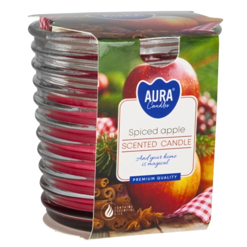 Bispol Svíčka ve skle SNW80-1/130g spiced apple(6/krt)