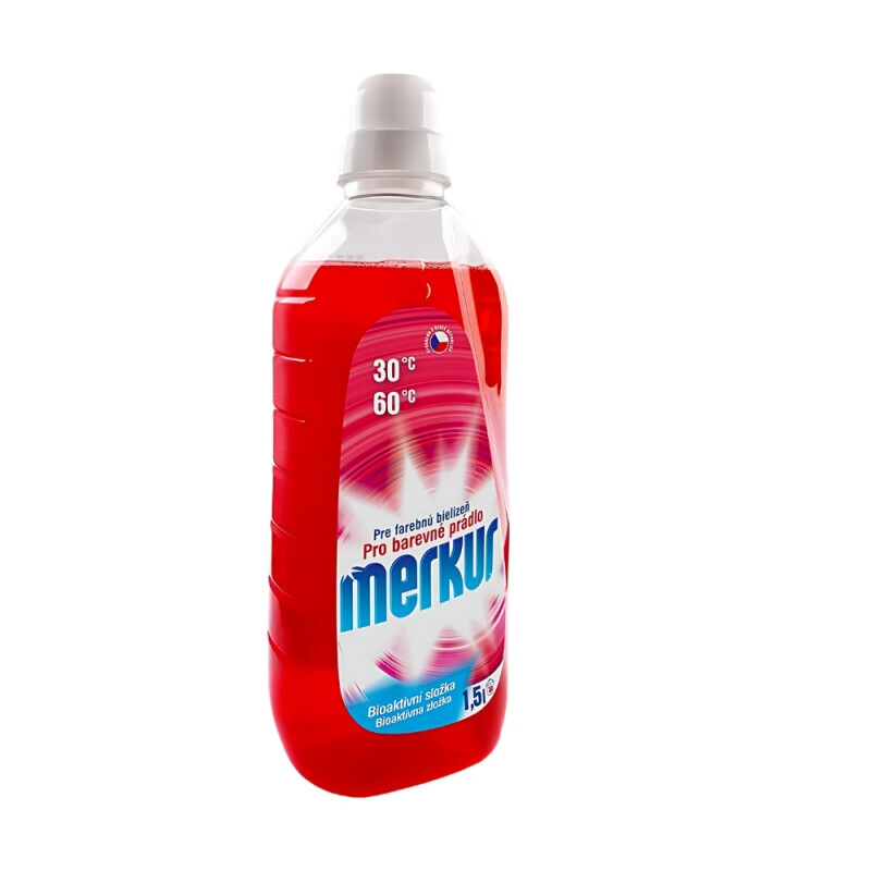 Merkur 1,5l gel pro barevné prádlo(10/krt)