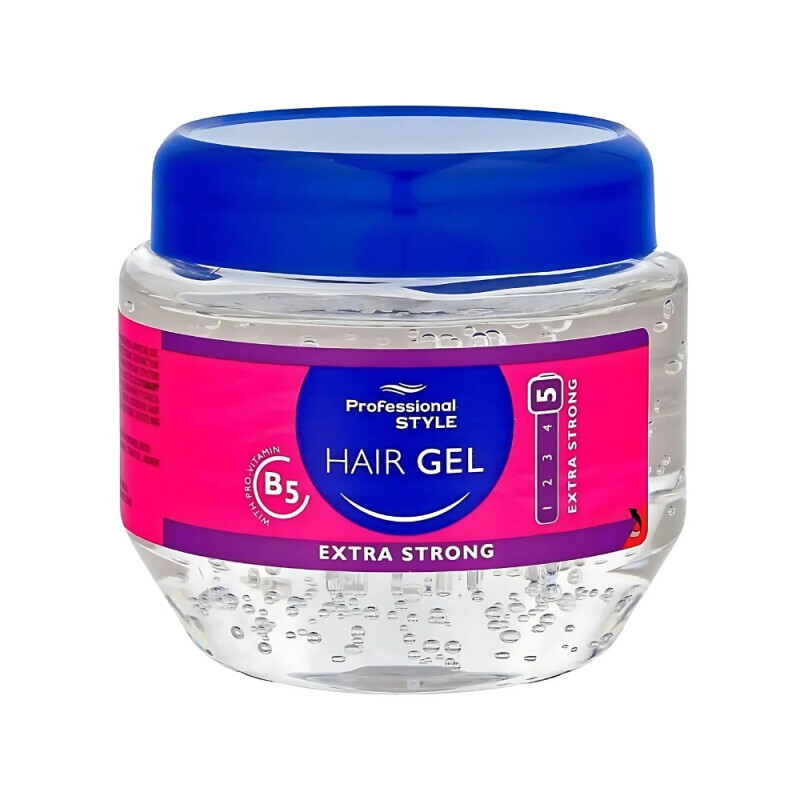 Professional Style Hair Gel 225ml Extra Strong (24/bal)