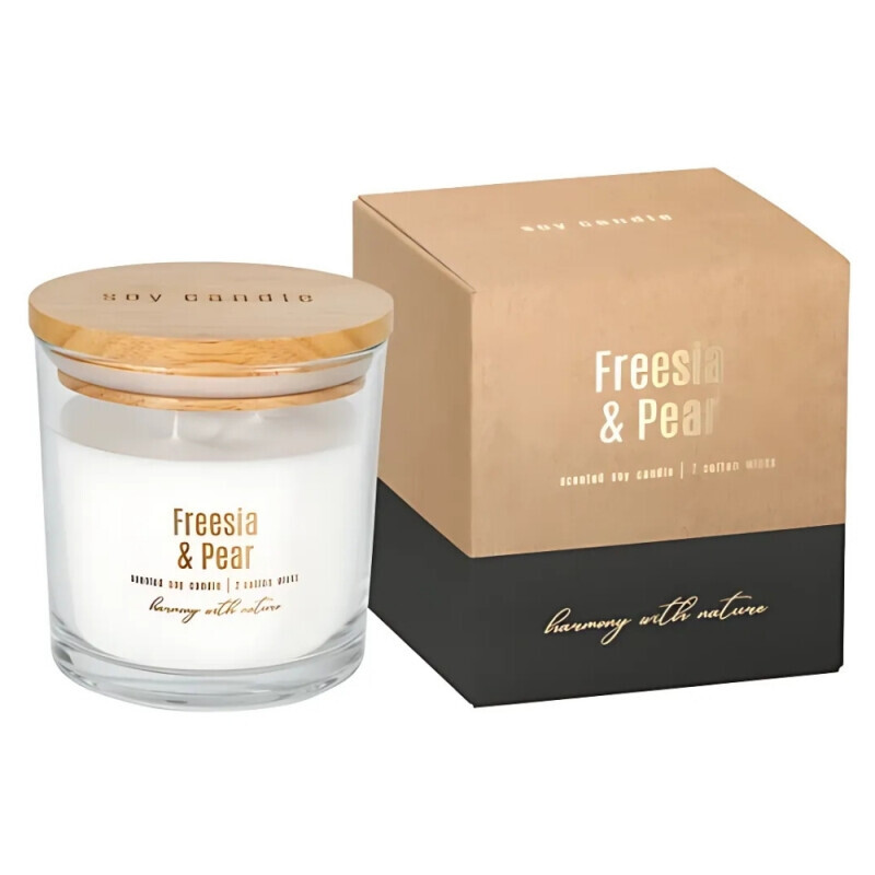 Bispol Svíčka ve skle SN173/300g Fresh Pear (6/krt)