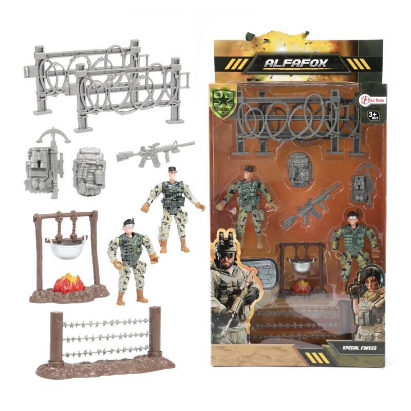 Toi-Toys Alfafox sada Fire(10ks/krt)