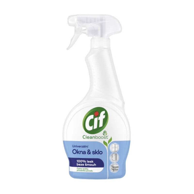 Cif 500ml Univerzální Okna & sklo sprej (12/krt)