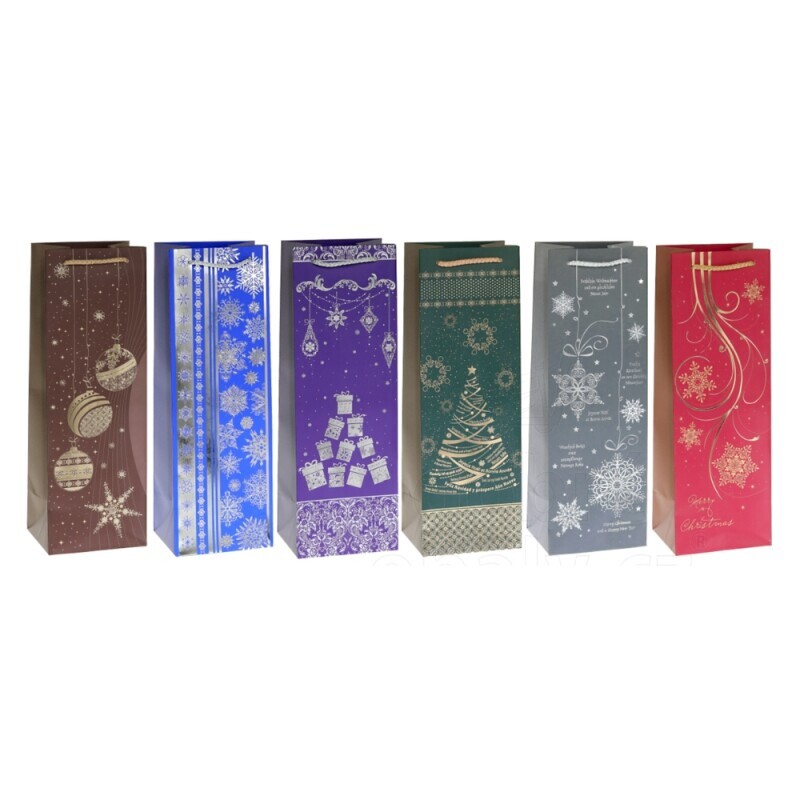 Pol-Mak Dárková taška T15Z Vánoční (10/bal)