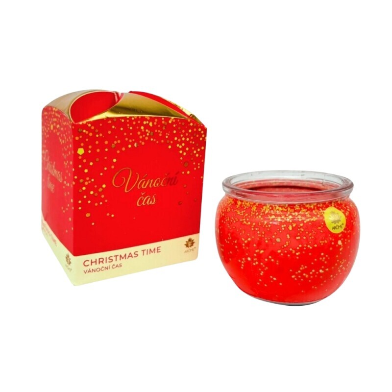 Arome Svíčka ve skle 90g Christmas time (12/bal 48/krt)