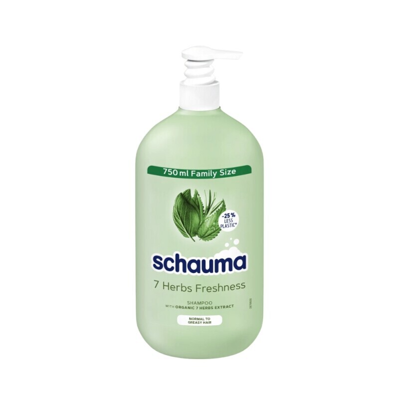 Schauma 750ml šampon CZ 7Herbs