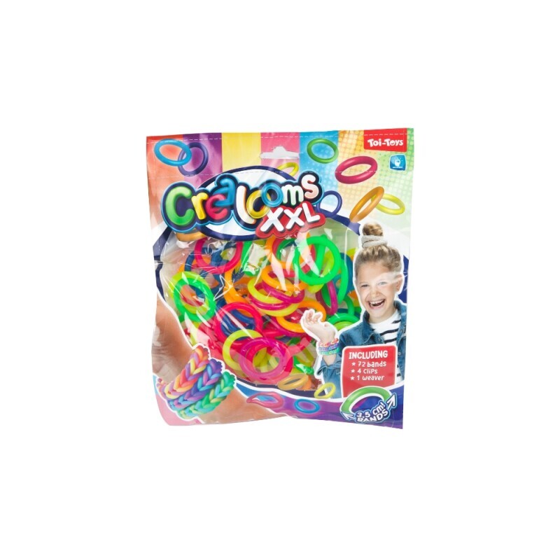 Toi-Toys gumičky pletací náramky(48ks/krt)