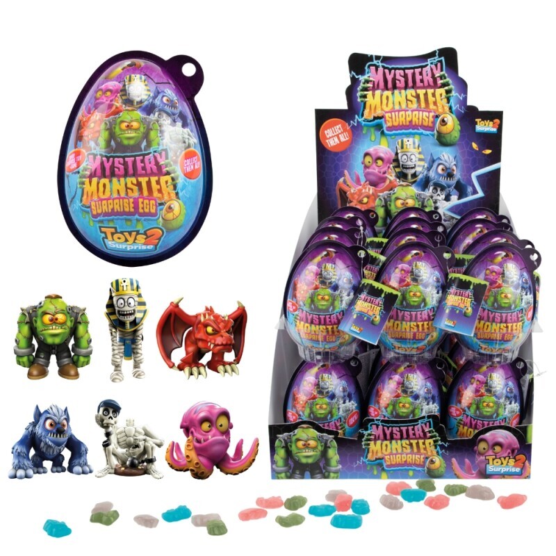 Toi-Toys Vejce monster s překvapení(96ks/krt)