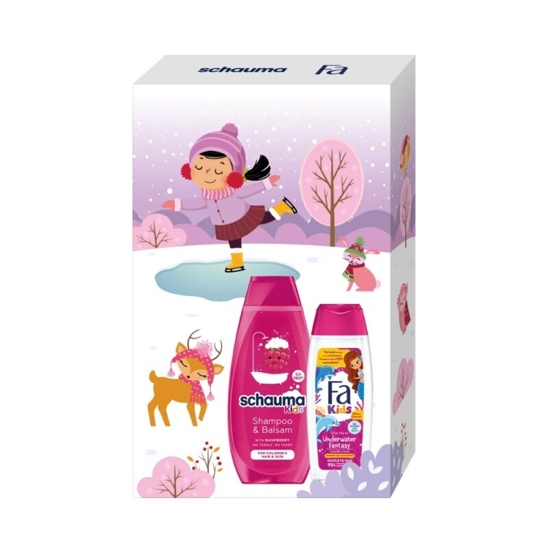 Fa+Schauma Dár.sada Kids 250ml SG+400ml šampon Girl (6/krt)