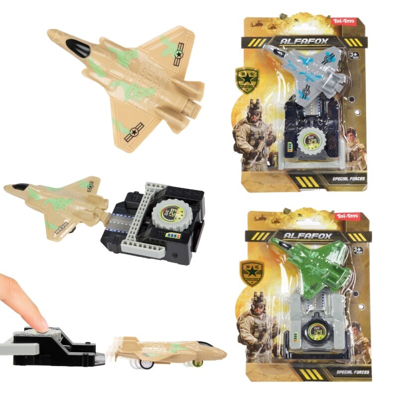 Toi-Toys Vystřelovací stíhačka(24ks/krt)