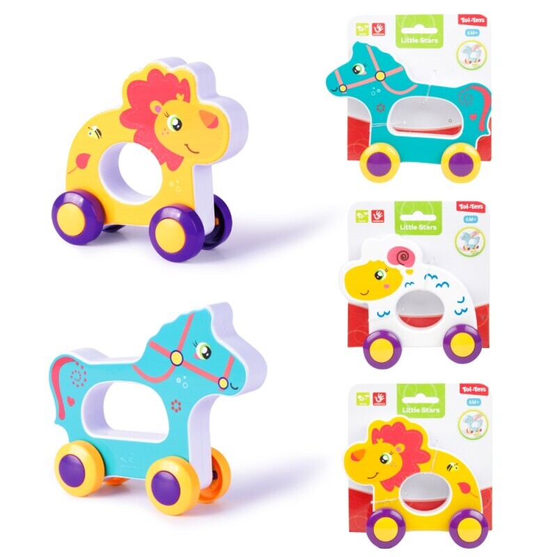 Toi-Toys push zviřatko(12ks/krt)