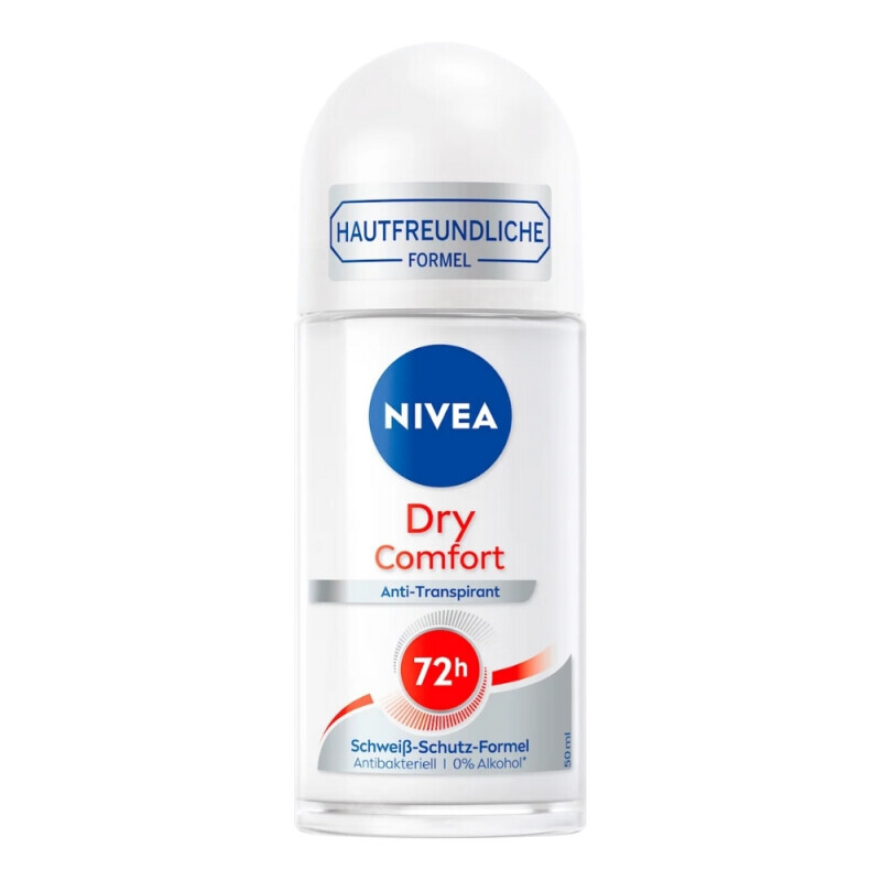 Nivea 50ml Roll-on N Dry Comfort Anti-Transpirant (6/krt)