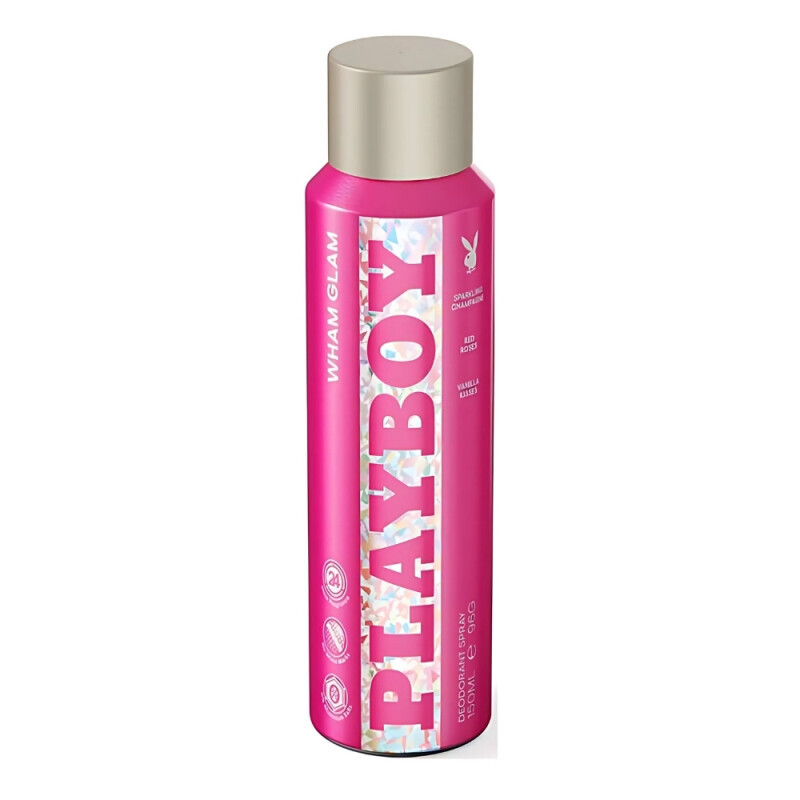 Playboy 150ml Deospray Wham Glam (12/krt)