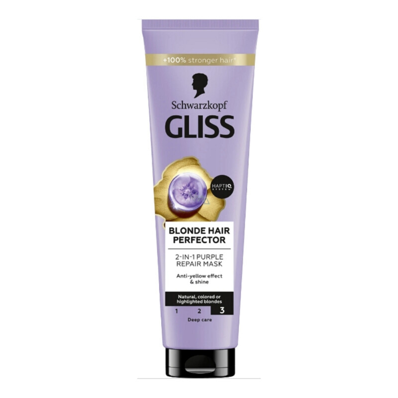 Gliss Kur 150ml Maska Blonde Perfector(6/krt)