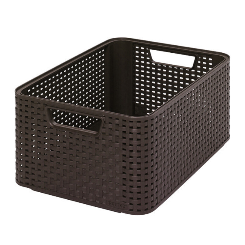 Curver Košík uložný Style M Hnědá (3/krt)