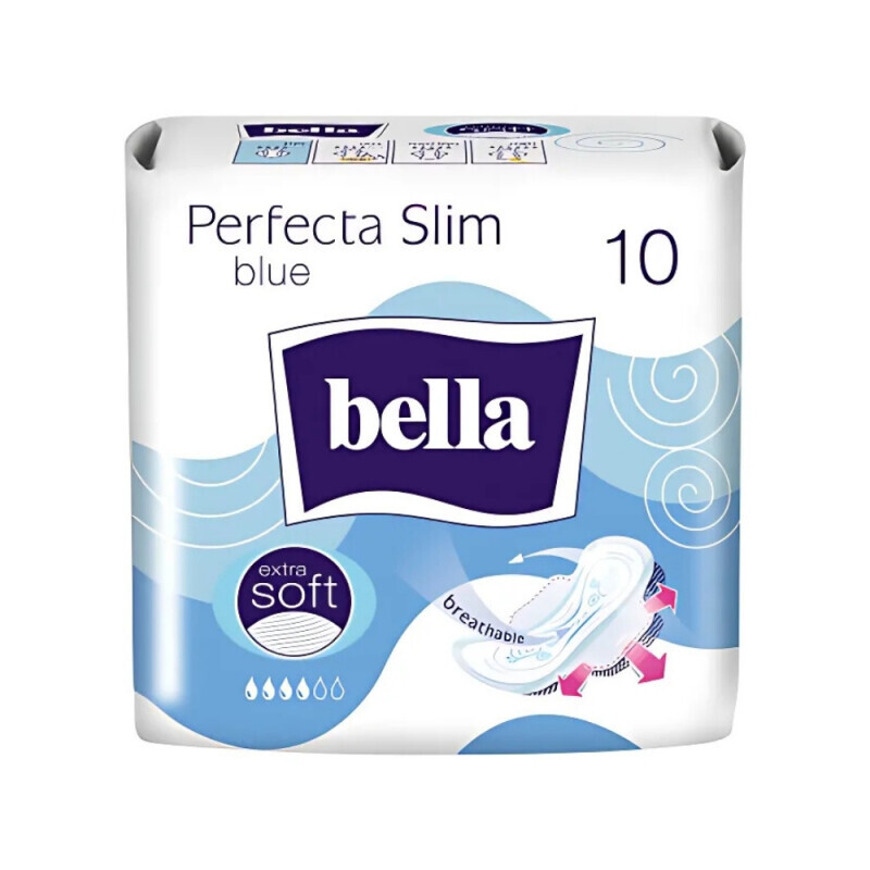 Bella Vložky Perfecta Slim Blue 10ks (36/krt)