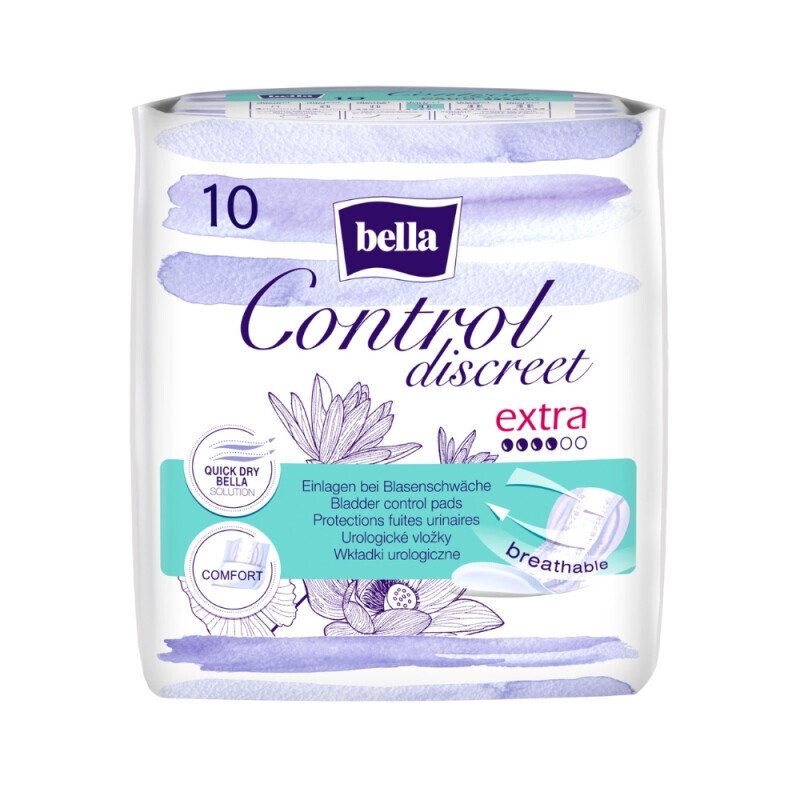 Bella Vložky Control Discreet Extra 10ks (4/krt)