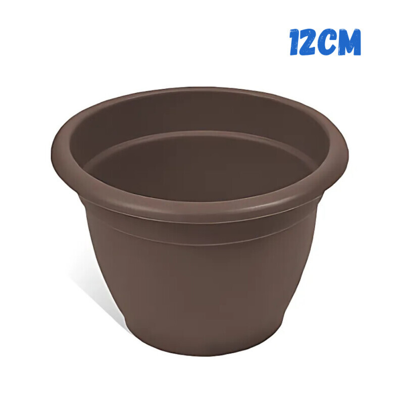 Květináč Venezia 12cm hnědá (25/bal)