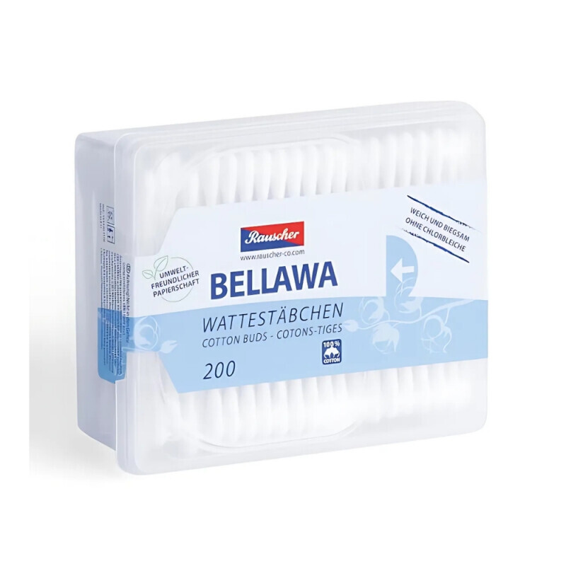 Bellawa vatové tyčinky EKO 200ks (24/krt)