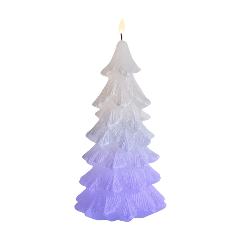 Bartek Svíčka Christmas Tree New 80/150 dioda Grey (12/krt)