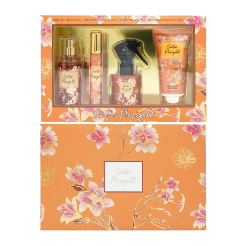 Fine Perfume Dár.sada N 4ks Exotic Marigold(24/krt)