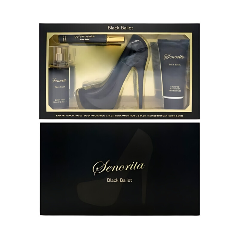 Fine Perfume Dár.sada N 4ks Senorita Black Ballet(24/krt)