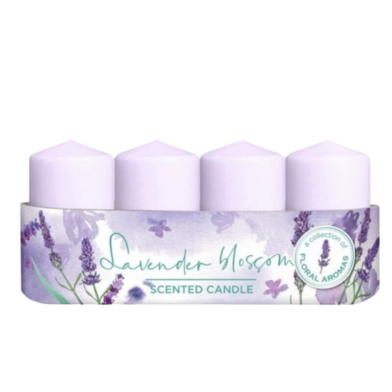 Bartek Svíčka adventní 50x70 4ks Lavender (26/krt)