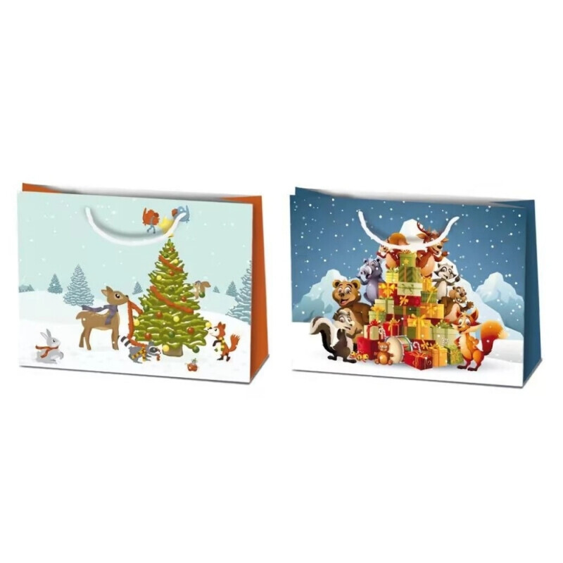 Taška pap.'HM' Vánoce DĚTSKÉ 300x230(6/bal 150/bal)