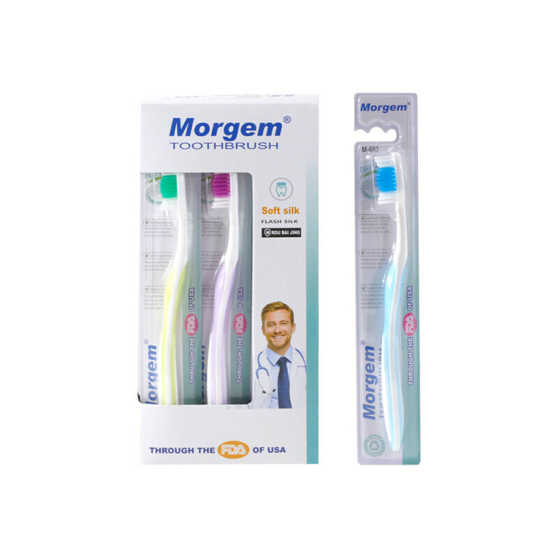 Zubní kartáček Morgem M-682 Soft Silk(12/bal 576/krt)