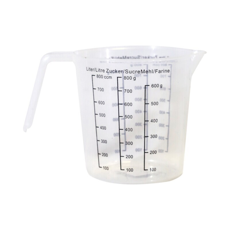 Odměrka plast 0,8l (25/bal 200/krt)