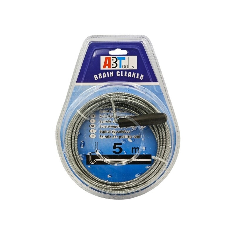 Spirála na čištění potrubí 5m (30/bal 60/krt)