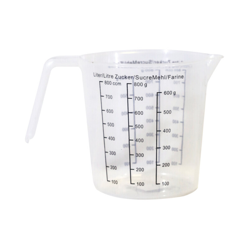 Odměrka plast 0,8l (25/bal 200/krt)