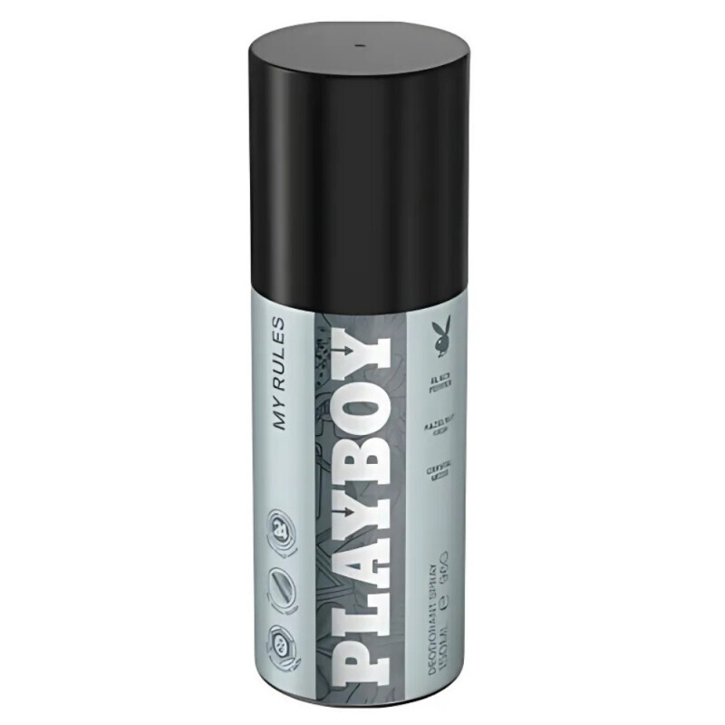 Playboy 150ml Deospray M My Rules (12/krt)
