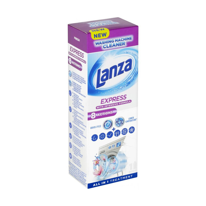 Lanza 250ml Tekutý čistič pračky Express (12/krt)